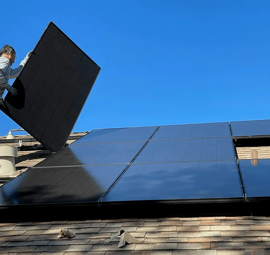 Pose de panneaux solaires Installation panneaux solaires maison