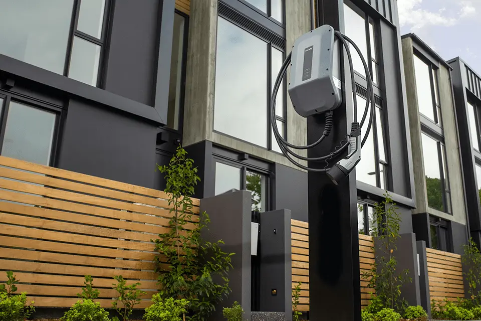 installation borne de recharge