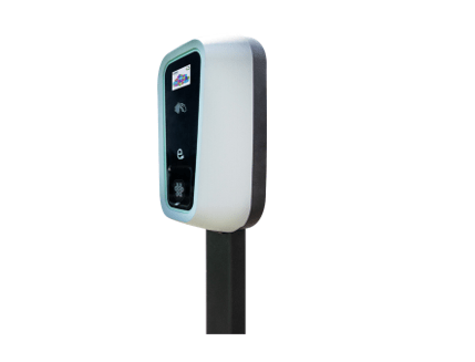 Installation borne de recharge e totem